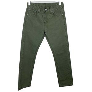 Levi's 513 Men's jeans waist 29 length 30 green